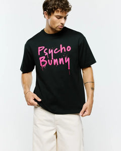 T-SHIRT PSYCHO BUNNY PARA HOMBRE COLOR NEGRO MT0200312002