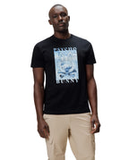 T-SHIRT PSYCHO BUNNY PARA HOMBRE COLOR NEGRO MT0200314001