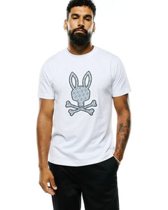 CAMISETA PSYCHO BUNNY PARA CABALLERO COLOR BLANCO