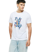 CAMISETA PSYCHO BUNNY PARA CABALLERO COLOR BLANCO