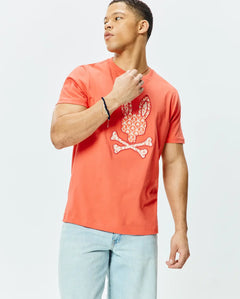 T-SHIRT PSYCHO BUNNY PARA HOMBRE COLOR NARANJA MT0200274660