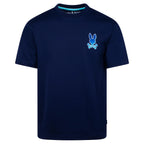 T-SHIRT PSYCHO BUNNY PARA HOMBRE COLOR AZUL MT0200515402