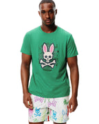 T-SHIRT PSYCHO BUNNY PARA HOMBRE COLOR VERDE MT0200306321
