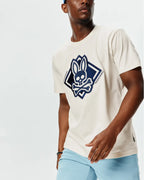 T-SHIRT PSYCHO BUNNY PARA HOMBRE COLOR BLANCO MT0200288250