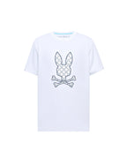 T-SHIRT PSYCHO BUNNY PARA HOMBRE COLOR BLANCO MT0200241102