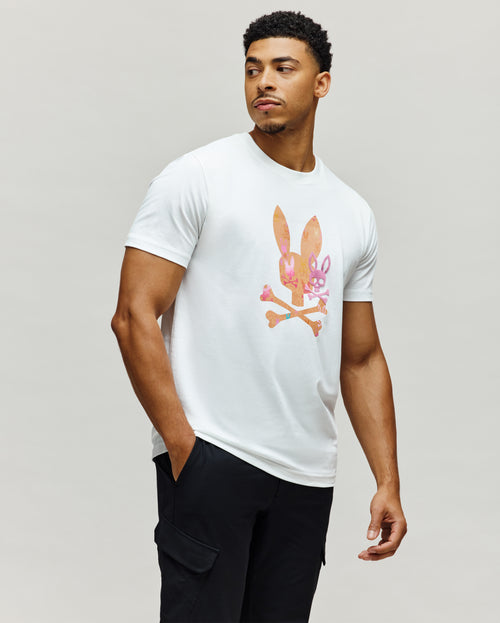 PSYCHO BUNNY CAMISETA ESTAMPADA VAN PARA CABALLERO HOMBRE BLANCO MT0200249100