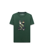 CAMISETA PSYCHO BUNNY PARA NIÑO COLOR VERDE
