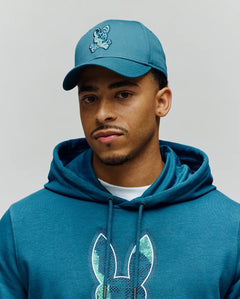 PSYCHO BUNNY GORRA OLIVIER PARA CABALLERO HOMBRE AZUL MO1500072406
