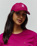 GORRA PSYCHO BUNNY PARA DAMA COLOR ROJO WO1500002673