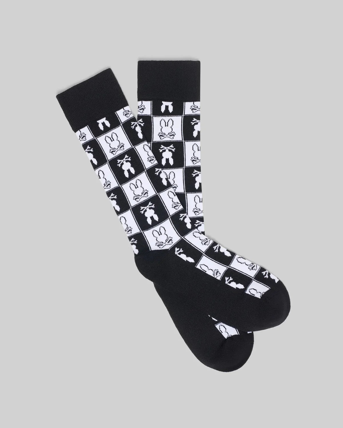 PSYCHO BUNNY MEDIAS DE VESTIR AOSB PARA CABALLERO HOMBRE NEGRO MO2200032001