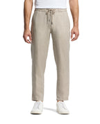 PSYCHO BUNNY PANTALÓN DE MEZCLA DE LINO CON CORDÓN FATE PARA CABALLERO HOMBRE BEIGE B6P471C200NTN