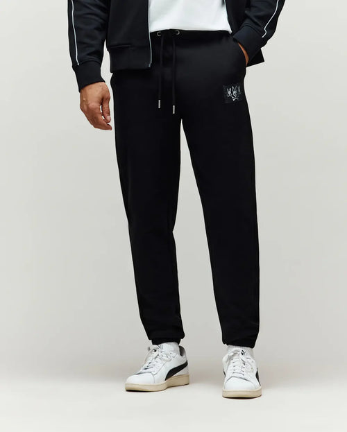 PSYCHO BUNNY PANTALÓN DEPORTIVO JARVIS PARA CABALLERO HOMBRE NEGRO MB0800045001