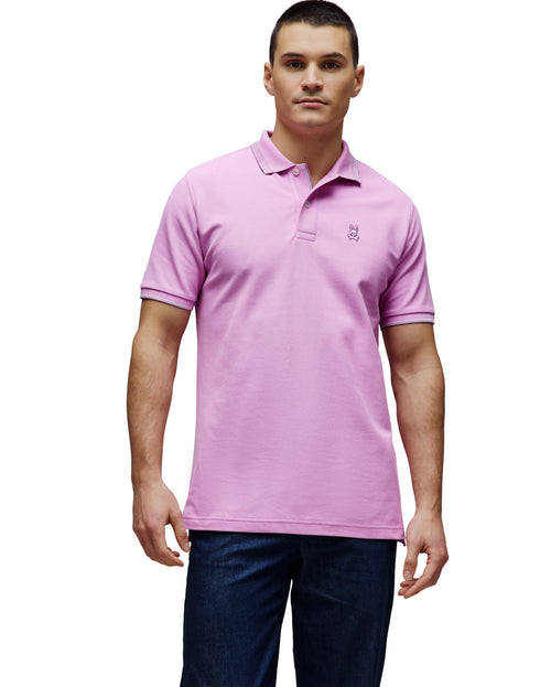 POLO M/C PSYCHO BUNNY PARA HOMBRE COLOR MORADO MT0100178510