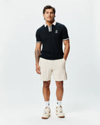 POLO M/C PSYCHO BUNNY PARA HOMBRE COLOR NEGRO MT0100192001