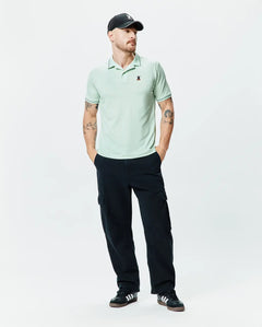 POLO M/C PSYCHO BUNNY PARA HOMBRE COLOR VERDE MT0100184322