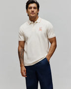 PSYCHO BUNNY POLO OLIVIER PARA CABALLERO HOMBRE BEIGE MT0100119250