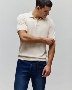 PSYCHO BUNNY POLO PUNTO BURBUJA DEVON PARA CABALLERO HOMBRE BEIGE MT0100169250