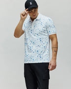 PSYCHO BUNNY POLO DEPORTIVO NEV PARA CABALLERO HOMBRE BLANCO MT0100133100