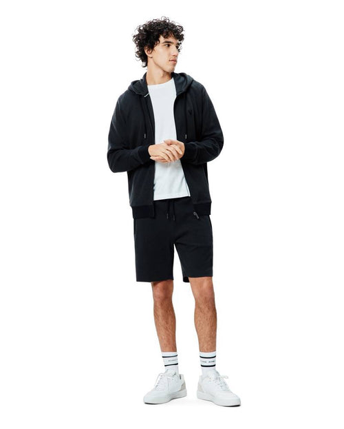 SUDADERA PSYCHO BUNNY PARA CABALLERO COLOR NEGRO