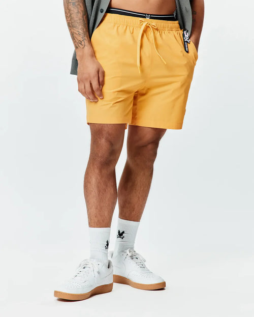 T-SWIM PSYCHO BUNNY PARA HOMBRE COLOR AMARILLO B6W453F200807