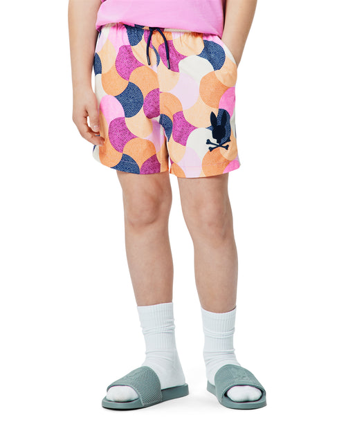 T-SWIM PSYCHO BUNNY PARA NIÑO COLOR MORADO KB1000042510
