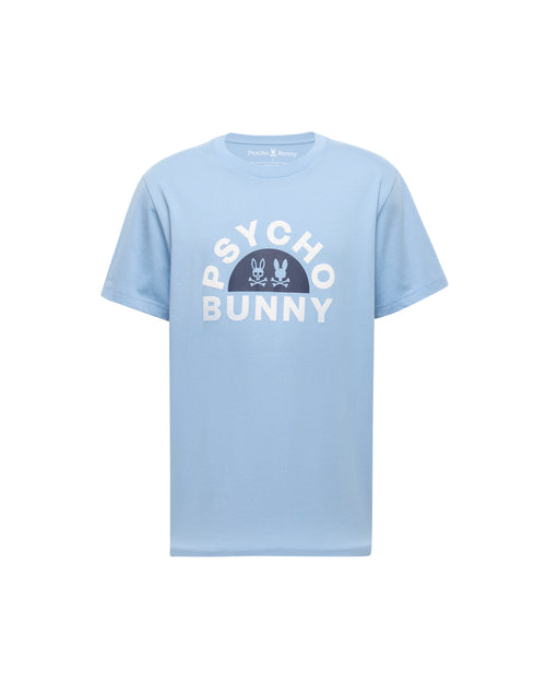 PSYCHO BUNNY CAMISETA HOMBRE CUELLO REDONDO AZUL