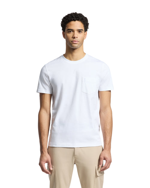 PSYCHO BUNNY CAMISETA HOMBRE CUELLO REDONDO BLANCO