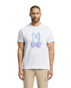 PSYCHO BUNNY CAMISETA HOMBRE CUELLO REDONDO BLANCO