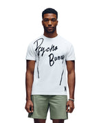 PSYCHO BUNNY CAMISETA HOMBRE CUELLO REDONDO BLANCO