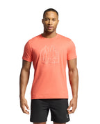 PSYCHO BUNNY CAMISETA HOMBRE CUELLO REDONDO NARANJA
