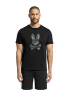 PSYCHO BUNNY CAMISETA HOMBRE CUELLO REDONDO NEGRO