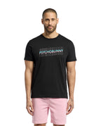 PSYCHO BUNNY CAMISETA HOMBRE CUELLO REDONDO NEGRO