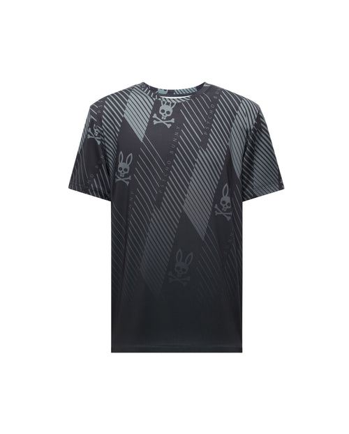 PSYCHO BUNNY CAMISETA HOMBRE CUELLO REDONDO NEGRO