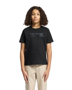 PSYCHO BUNNY CAMISETA NIÑO CUELLO REDONDO NEGRO