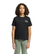 PSYCHO BUNNY CAMISETA NIÑO CUELLO REDONDO NEGRO