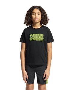 PSYCHO BUNNY CAMISETA NIÑO CUELLO REDONDO NEGRO