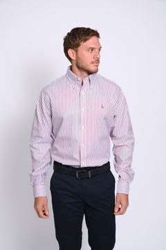 RALPH LAUREN CAMISA MANGA LARGA HOMBRE BLANCO