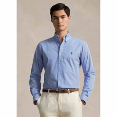 RALPH LAUREN CAMISA MANGA LARGA HOMBRE AZUL