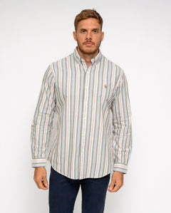 RALPH LAUREN CAMISA MANGA LARGA HOMBRE NARANJA