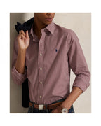 ralph lauren camisa manga larga hombre rojo