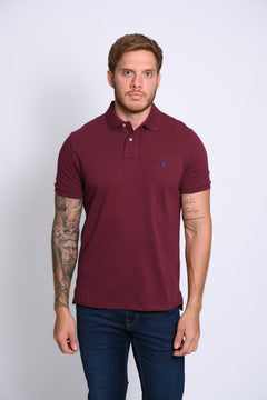 RALPH LAUREN CAMISETAS TIPO POLO HOMBRE ROJO
