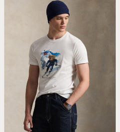 RALPH LAUREN HOMBRE T-SHIRT BLANCO