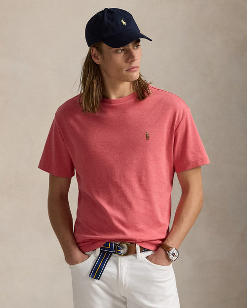 RALPH LAUREN HOMBRE T-SHIRT ROSADO