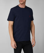 ralph lauren camisetas cuello redondo hombre azul