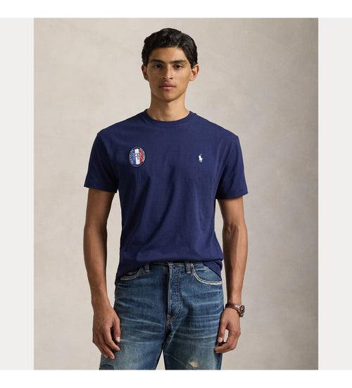 ralph lauren camisetas cuello redondo hombre azul