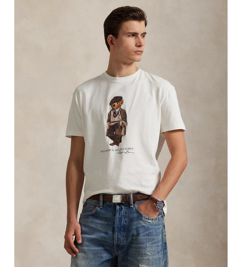 ralph lauren camisetas cuello redondo hombre blanco