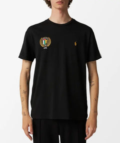 ralph lauren camisetas cuello redondo hombre negro