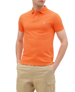ralph lauren camisetas tipo polo hombre naranja