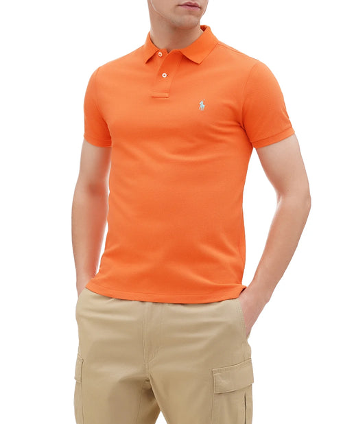 ralph lauren camisetas tipo polo hombre naranja