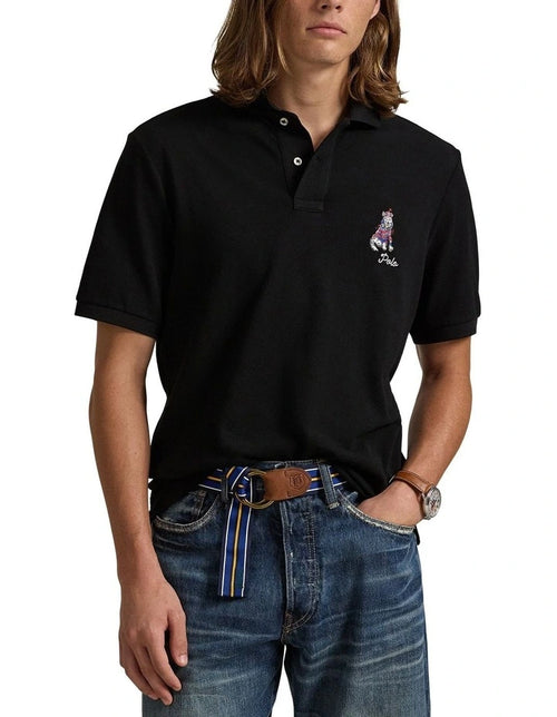 ralph lauren camisetas tipo polo hombre negro